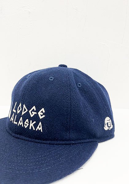 TACOMA FUJI RECORDS Lodge ALASKA HW LOGO CAP designed by Matt