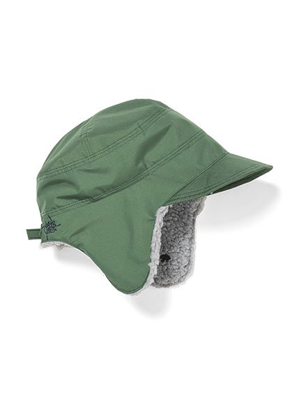 GREEN CLOTHING (グリーンクロージング) BOA CAP / ボアキャップ カラー：MOSS GREEN ナイロン