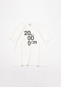 TACOMA FUJI RECORDS(タコマフジレコード) Halftrack Products 20,000cm Tシャツ
designed Hiroshi Ito (groovisions)