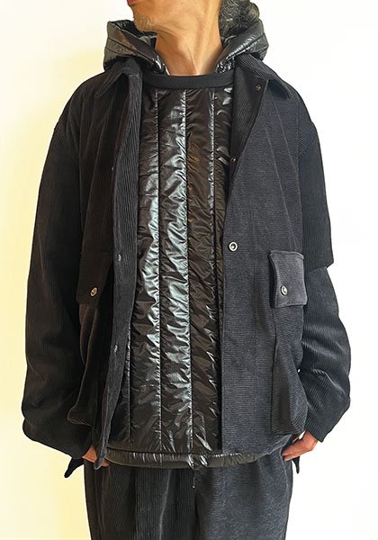 VOO QUILT HOODY / キルティングフーディー｜ VOO ヴォー | 通販 SEEK 札幌 セレクトショップ