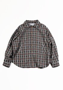 KELEN  |  CHECK SHIRT JACKET / ĥ㥱å 顼 : CHARCOAL