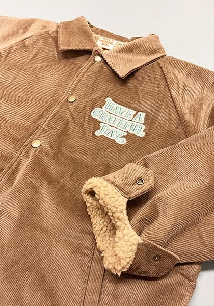 Quartersnacks fleece deals coach jacket