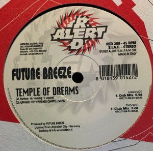 Future Breeze - Temple Of Dreams - Red Alert[輸入中古12