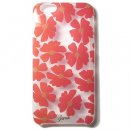 Perfect Design iPhone 6 Plus Case Flower / Clear x Red