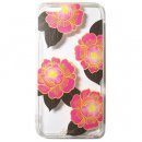 Perfect Design iPhone 6 Plus Case Flower / Clear x Pink