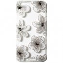 Perfect Design iPhone 6 Plus Case Flower / Clear x White