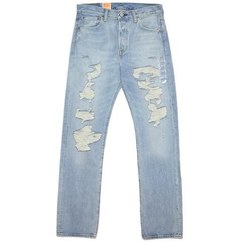 Levi's 501 Denim Pants “Straight Fit” / Light Indigo