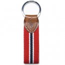 Polo Ralph Lauren Stripe Keyring / Red