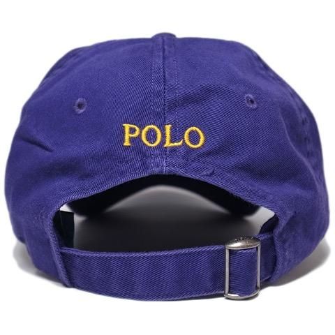 Polo Ralph Lauren 6 Panel Cotton Baseball Cap / Purple x