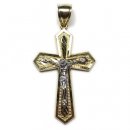 10K Yellow Gold Chain Top No.128 Cross