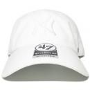 47 Clean Up 6 Panel Cap New York Yankees / White x White