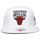 Mitchell & Ness Snapback Cap Chicago Bulls 50th Anniversary / White
