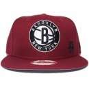 New Era 9Fifty Snapback Cap Brooklyn Nets #11 Lopez / Burgundy