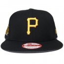 New Era 9Fifty Snapback Cap Pittsburgh Pirates Side Patch / Black