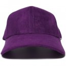 DS Line Faux Suede Strapback Cap / Purple