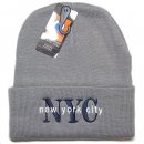 Newhattan Beanie Cap NYC / Light Grey