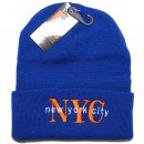 Newhattan Beanie Cap NYC / Royal Blue