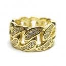 14K Coating Silver 925 Ring No.27 / Gold