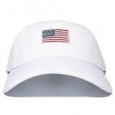 Newhattan 6 Panel Cap Flag 2 / White