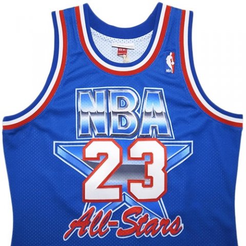 Mitchell & Ness Throwback Jersey “Michael Jordan 1993 NBA All-Star” / Blue  - 名古屋 Blow Import HIPHOP WEAR SHOP