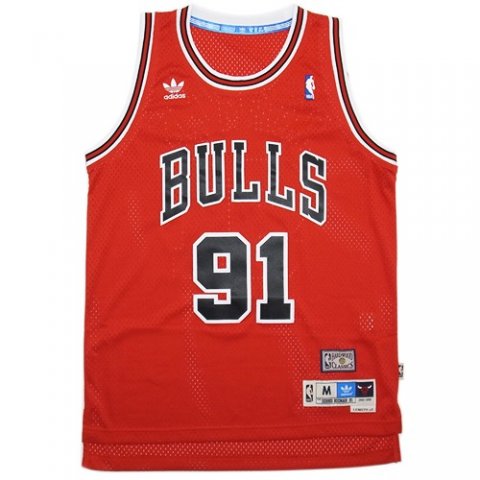 adidas Soul Swingman Throwback Jersey “Chicago Bulls Dennis Rodman” / Red -  名古屋 Blow Import HIPHOP WEAR SHOP