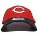 New Era 9Forty Velcroback 6 Panel Cap Cincinnati Reds / Red x Black