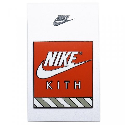 Kith x Nike Logo Pin “OG” / Red - 名古屋 Blow Import HIPHOP WEAR SHOP