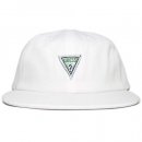 Guess Green Label Triangle Logo Cap  / White