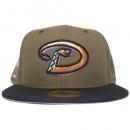 New Era 59Fifty Fitted Cap Arizona Diamondbacks 1998 Inaugural Season / Olive x Black