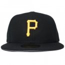 New Era 59Fifty Fitted Cap Pittsburgh Pirates Old Authentic / Black