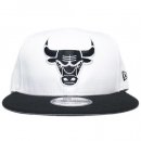 New Era 9Fifty Snapback Cap Chicago Bulls / White x Black