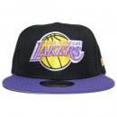 New Era 9Fifty Snapback Cap Los Angeles Lakers / Black x Purple
