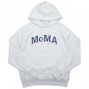 MoMA x Champion Reverse Weave Pullover Hoodie “MoMA Edition” / Silver Grey