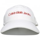 Calvin Klein Jeans 6 Panel Cap “Logo” / White