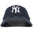 New Era 9Twenty 6 Panel Cap New York Yankees Flag Side Patch / Navy