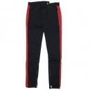 MNML M75 Track Stretch Denim Pants / Black x Red