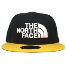 The North Face x New Era 59Fifty Fitted Cap Logo / Black x Yellow