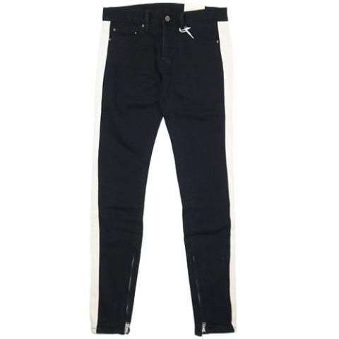 track denim jeans
