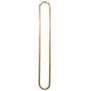 14K Coating Silver 925 Miami Cuban Chain Necklace No.208 / Gold