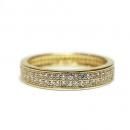 14K Coating Silver 925 Ring No.50 / Gold