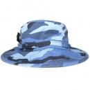 Newhattan Camo Safari Hat 1511 / Blue Sky Camo