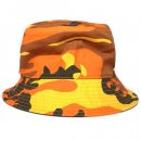 Newhattan Camo Bucket Hat 1500 / Orange Camo