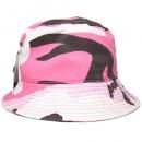 Newhattan Camo Bucket Hat 1500 / Pink Camo