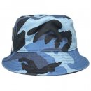 Newhattan Camo Bucket Hat 1500 / Blue Sky Camo
