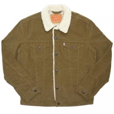 levi's corduroy jacket brown