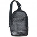 Coach Graham One Shoulder Backpack / Charcoal x Black