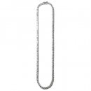 Silver 925 Zirconia Chain Necklace No.223 / Silver