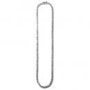 Silver 925 Zirconia Chain Necklace No.223 / Silver