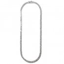 Silver 925 Zirconia Chain Necklace No.224 / Silver