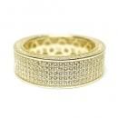 14K Coating Silver 925 Ring No.53 / Gold